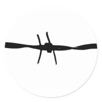 barbed wire sticker