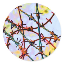 barbed wire sticker