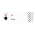 BarBee Bumble Bee Gift Tags