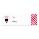 BarBee Bumble Bee Gift Tags
