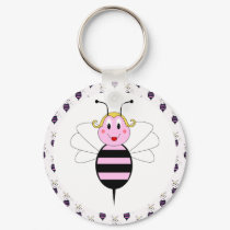 BarBee Bumble Bee Keychain by bugspot BarBee Bumble Bee Keychain