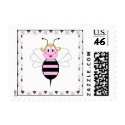 BarBee Bumble Bee Postage Stamp