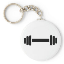 Barbell - Bodybuilding Keychains