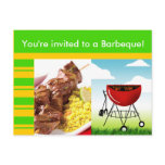 Barbeque Invitation Postcard