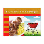 Barbeque Invitation Postcard