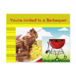 Barbeque Invitation Postcard
