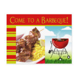 Barbeque Invitation Postcard