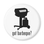 Barbeque Fridge Magnet
