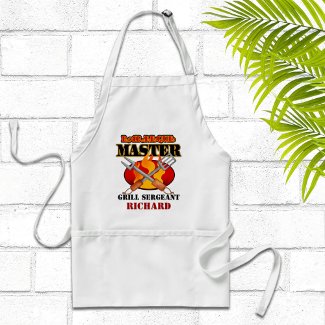 Barbeque Master Personalized BBQ Apron