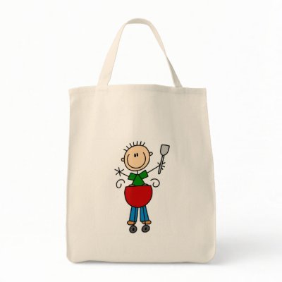 Barbeque Stick Figure Bag by stick_figures