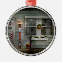 Barber - Belvidere, NJ - A Family Salon Christmas Ornament
