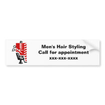 Barber Bumper Sticker