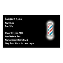 Barber Business Cards