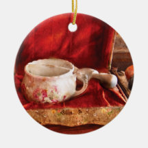 Barber - Care for a shave Christmas Ornament