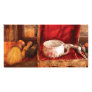 Barber - Care for a shave Personalized Photo Card