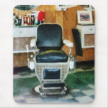 Barber Chair Front View Mousepad