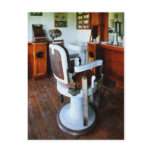 Barber Chair with Cash Register Post Card