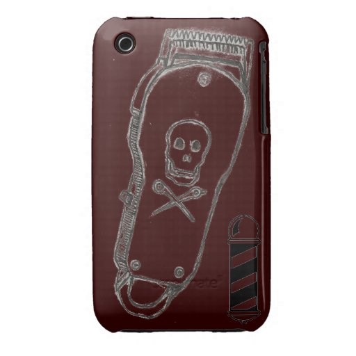 Barber Clippers IPhone Case Brown iPhone 3 Cases Zazzle
