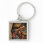 Barber - Closed on Sundays Keychain
