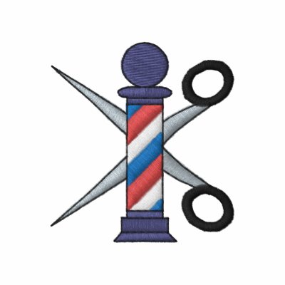 Barber by ZazzleEmbroidery