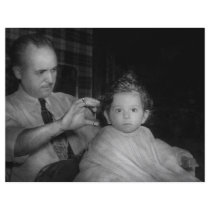 Barber - First Haircut Full Color Flyer