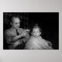 Barber - First Haircut Poster