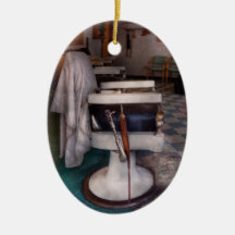 Barber - Frenchtown, NJ - We have some free seats Christmas Ornaments