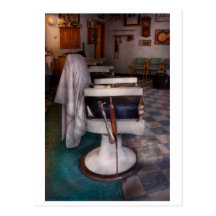 Barber - Frenchtown, NJ - We have some free seats Postcard