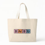 Barber made of Elements Canvas Bags