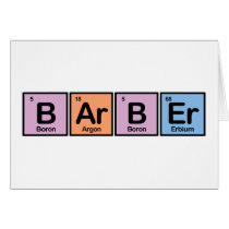 Barber made of Elements cards by MadeOfElements Barber made of Elements cards