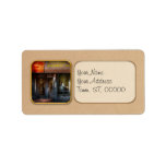 Barber - NY - West Village Barber Shop Custom Address Label