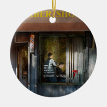Barber - NY - West Village Barber Shop Ornament