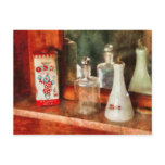 Barber - On a barbers counter Post Card