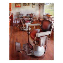 Barber - Please have a seat Custom Announcement