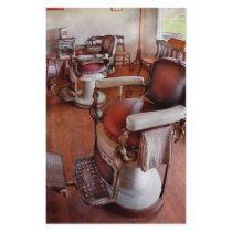 Barber - Please have a seat Custom Stationery