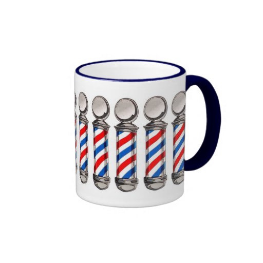Custom Barber Shop Mugs, Barber Shop Coffee Mugs, Steins & Mug Designs