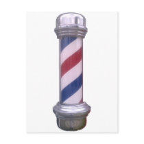 Barber Pole Post Card