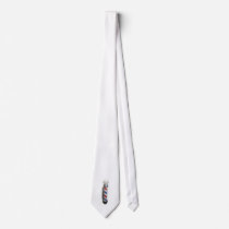 Barber pole tie