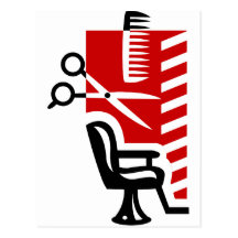 Barber Post Card