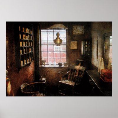Barber - Remembering the old days Posters by suburbanscenes