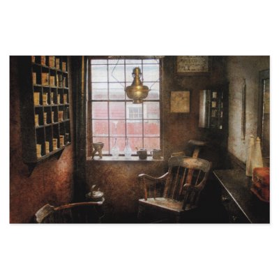Barber - Remembering the old days Custom Stationery by suburbanscenes