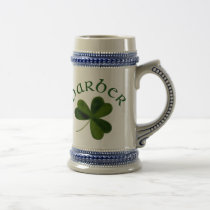 Barber Shamrock #3 mugs