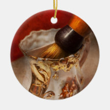 Barber - Shaving - The beauty of barbering Christmas Ornament
