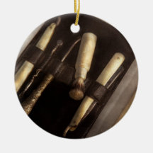 Barber - Shaving - The shaving kit Christmas Tree Ornaments