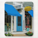 Barber Shop and Dress Shop mousepad