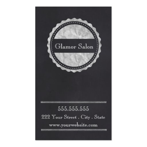 Barber Shop Customer loyalty business card