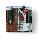 Barber Shop Entrance button