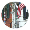 Barber Shop Entrance sticker