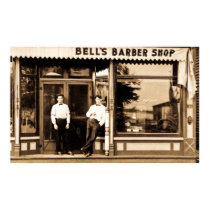 Barber Shop posters by scenesfromthepast Barber Shop posters