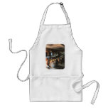 Barber Shop With Sun Streaming Through Window Aprons